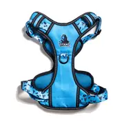 NRL Gold Coast Titans Pet Dog No Pull Canvas/D-Ring Harness Adjustable Vest L