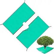 Landscape Pruning Tarp,Lawn Fabric | Heavy Duty Waterproof Barrier 79 X 79 Inches Blocker Mats for Flower Grass Yard Gardening Driveway Lawn