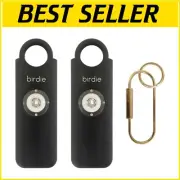 Modern Personal Safety Alarm for Women – Loud Siren and Flashing Strobe, 2 Pack
