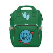 It's A Boy Multifunctional Diaper Backpack #IAB1