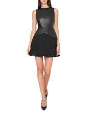 Milly Haddy Mixed Media Dress