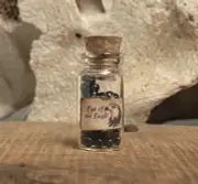dollhouse miniatureWitch Potion Jar, 1/12 Wizard Fairy Garden Cottage Accessory