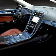 Car Interior Center Console Anti Scratch TPU Clear Protective Shift Position Piano Board PPF Repair Film Accessories, for Ford Mondeo 2019-2022 (Full Set (19-20) L)