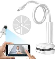 Baby Monitor Holder | Baby Camera Stand | Flexible Clip Clamp Long Arm Bracket for Kitchen Cot Furniture Home Shelf Nursery