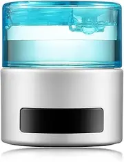 Molecular Hydrogen-Rich Water Generator with Hydrogen Nasal Straw Hydrogen Water Ionizer Machine with SPE Ionic Membrane 3 Minutes Make Hydrogen Concentration Up to 1300 PPB(Silver)