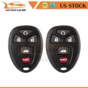 2 For Chevrolet Malibu 2004 2005 2006-2012 Keyless Key Fob Remote Case Shell