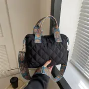 Handbag for women, Algodón-filled bandolera, man's belt too