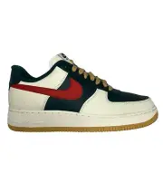 Nike Air Force 1 ID BY YOU 7.5 CT7875-994 Custom Red Green Gum Yellow One