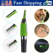 Hot Men Nose Ear Face Neck Eyebrow Hair Mustache Beard Trimmer Shaver Clipper PE