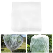 10 x 10 Ft Fruit Tree Netting with Zipper and Drawstring Large Garden Mesh♙Cover