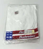 Budweiser Masthead Flag T Shirt Anheuser-Busch Deadstock 1999 Single Stitch XL