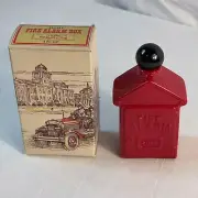 Vintage Retro Avon Decanter Fire Alarm Box Electric Pre Shave Lotion