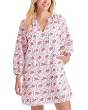 Tommy Bahama Catalina Coast Eyelet Swim Cover-Up Dress