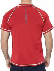 [KPSUN] Mens Swim Shirts UPF 50+ Sun Protection Quick Dry SPF Rash Guard Outdoor Beach Fishing T Shirts