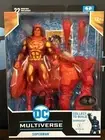 DC MULTIVERSE Justice League Task Force SUPERMAN 7" figure Platinum Red CHASE