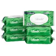 Cottonelle GentlePlus Flushable Wet Wipes with Aloe & Vitamin E/252 Total Wipes
