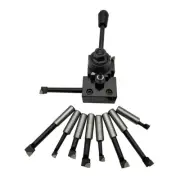 6pcs 250-000 Wedge GIB Type Cuneiform Type Quick Change Tool post Set Lathe Tool