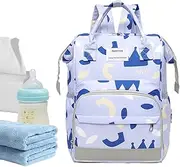Diaper Bags for Mom,Travel Tote Mother Bag Baby Changing Bags - Waterproof, Large Capacity Travel Backpacks with Pockets for Moms & Dads