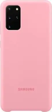 Samsung Galaxy S20+ Plus Case, Silicone Back Cover - Pink (US Version)