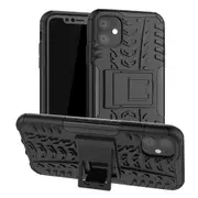 MCC Heavy Duty iPhone 11 2019 Shockproof Case Cover Tough Apple Handset [Black]