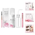 Shampoo for Lash Extensions, 60ml+Rinse Bottle+Brushes, Eyelash Extension Cle...