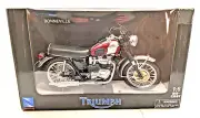 NEW-RAY Triumph Bonneville Motorcycle Diecast Great Escape Paint Scheme 1:6 NIB