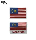Malaysia Flag iron on Embroidered Sew on Patch For Clothes 9x6cm