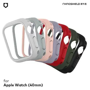 【RHINOSHIELD 犀牛盾】活動品 Apple Watch SE2/6/SE/5/4共用 40mm Crashguard NX防摔手錶保護殼