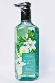 1 Bath & Body Works CUCUMBER LILY Cleansing Gel Hand Soap 8.0 oz