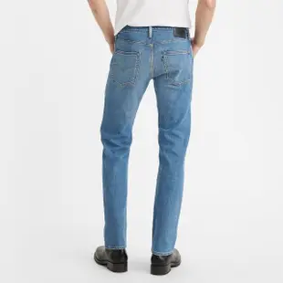 【LEVIS 官方旗艦】MADE IN JAPAN MIJ日本製 男 511低腰修身窄管牛仔褲/淺藍破壞水洗 熱賣單品 A5876-0002