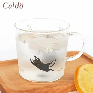 【Caldo 卡朵生活】童趣動物耐熱透明馬克杯350ml