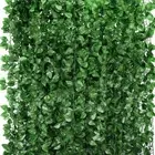 315 Feet 48 Pack Artificial Ivy Leaf Plants, Green Vine Leaves, Greenery Hang...