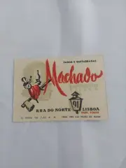 Vintage Machado Restaurant Tipico Lisboa Cuba Unsent