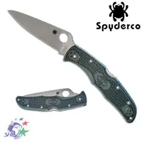 在飛比找蝦皮商城優惠-Spyderco 蜘蛛 - Endura 墨綠柄折刀 / Z