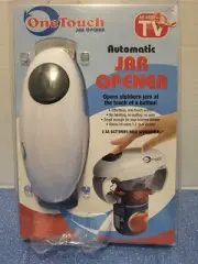 Harvest Direct One Touch Jar Opener Works With 2 AA Batteries
