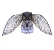 Whites 40cm x 1.0m Pest Control Prowling Owl Pest deterrent scare birds balconie