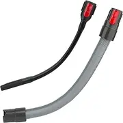 Flexible Crevice Tool and Extension Hose for Dyson Cordless Vacuum Cleaner Gen 5 V15 V12 V11 V10 V8 V7 Dryer Vent Cleaner Kit and Car Detailing Attachments