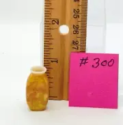 Dollhouse miniature 1/12th scale hand blown glass vase #300