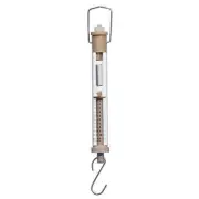 Tubular Spring Scale 1000 Grams (1 Kilogram) / 10 Newtons, Color: Brown