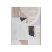 LVD Framed Canvas/Pine 90x120cm Hazy Coze Wall Hanging Art