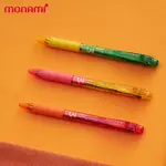 MONAMI FLIP 3 色筆圓珠筆中性筆熒光色混色 0.5MM 0.7MM 按動筆