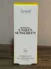 NIB Supergoop! Mineral Unseen Sunscreen SPF 40 1.7 oz/50ml EXP 03/2027