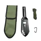 Titanium Camping Shovels Outdoor Compact Shovel Ultralight Backpacking Tool New