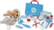 Melissa & Doug Examine & Treat Pet Vet Play Set - The Original (24 Pieces, Great Girls and Boys - Kids Toy Best for 3, 4, 5 Year Olds and Up)