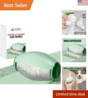 Reusable Lint Roller Ball, Mini Travel Size Lint Roller for Clothes, On The G...