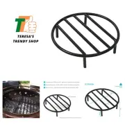 Fire Pit Grate - Heavy-Duty Steel - Round Firewood Grate for Outdoor Firepits...