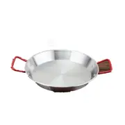 Spanish Seafood Paella Stainless Steel Dish Frying Pan Korean Saucepan Fried Chicken Salad Pasta Kitchen Household Plate