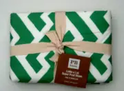 Pottery Barn Teen Links A Lot Super Pouf Standard Sham Gumdrop Green NWT