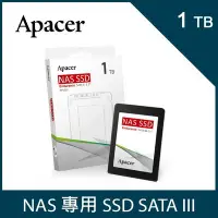 在飛比找Yahoo!奇摩拍賣優惠-宇瞻 Apacer PPSS25 1TB NAS 固態硬碟 