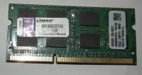 在飛比找Yahoo!奇摩拍賣優惠-ddr3-1066金士頓4gb雙面顆粒2rx8筆記型記憶體1